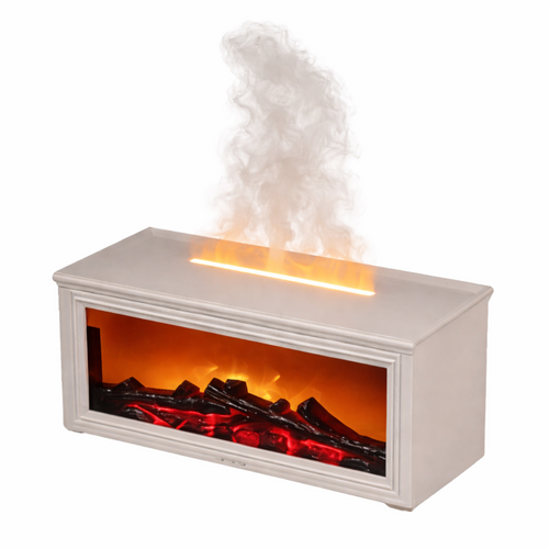 Diffuseur d’Huiles Essentielles Effet Flammes – Humidificateur avec Télécommande 🔥
